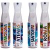 Ambientador De Hogar - Pack De 4 Ambientadores De Hogar - Glamour Parfum - Fragancia Barcelona, Atenas, Santorini Y Roma - Pack Mediterráneo - Ambientadores Textiles En Spray - Reutilizable - 4 X 300 Ml