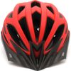 9transport Casco Ciclismo Para Adulto, Talla Única Ajustable, Con Visera, Color Rojo