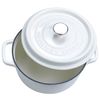 Olla Cocotte De Hierro Fundido Gourmet Tools Redonda 22 Cm Blanca