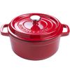 Olla De Hierro Fundido Cocotte Gourmet Tools Redonda De 22 Cm Roja