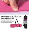 Esterilla De Yoga Wueps Rosa + Rosa Claro