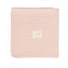 Manta Crochet 95x75 Dream De Bimbi Dream, Color:rosa