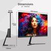 Monitor 21.5" Fhd Led, 6 Ms, 100 Hz, Ultra Slim, Hdmi|vga, Chiq 24f650