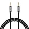 Cable Audio Auxiliar Jack 3.5mm Macho Sonido De Calidad Trenzado 1.5m Swissten