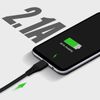 Cargador Doble Usb 2.1a Smart Ic + Cable Usb-c Swissten Slim - Negro