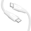 Cable De Carga Usb-c Power Delivery 100 W De 1,5 M Swissten - Blanco