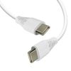 Cable Usb-c A Usb-c 5a Power Delivery 100w Carga Rápida 2.5m Swissten Blanco