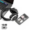 Cascos Bluetooth 5.3 Impermeabilidad Ipx3 Cómodos Swissten Negro