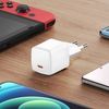 Cargador Corriente Usb-c Con Tecnología Gan Power Delivery 33w Swissten Blanco