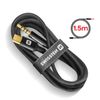 Cable Jack 3,5 Mm A Usb-c, Adaptador De Audio Swissten Negro 1,5 M