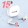 Auriculares Inalámbricos Protune Swissten Blanco Botón Táctil Batería 15h