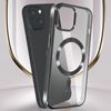 Funda Magsafe Transparente Contorno Negro Para Iphone 15 Plus Swissten Metallic