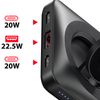 Batería Externa Inalámbrica De 15 W, Usb + Usb-c