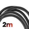Cable Vídeo 4k Conectores De Nailon Trenzado 2 M