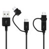 Cable Micro-usb / Usb De Tipo C A Usb 2 En 1 1,5 M Samsung - Negro