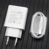 Cargador Huawei 40w Supercharge Ultrarrápido + Cable Usb-c - Blanco