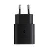 Cargador Usb-c 25w Original Samsung Power Delivery 3.0 + Cable Usb-c - Negro