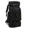 Mochila De Senderismo Para Viajes Montañismo Escalada Camping Trekking 80l Macuto Impermeable Negro.