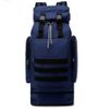 Mochila De Senderismo Para Viajes Montañismo Escalada Camping Trekking 60+10l Litros Macuto Impermeable Plegable Azul.