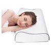 Almohada Viscoelástica Cervical Memory Foam Contorno Ergonómico 60x30x10cm