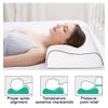 Almohada Viscoelástica Cervical Memory Foam Contorno Ergonómico 60x30x10cm