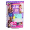 Barbie Muñeca Skipper Babysitters Canguro Con Bebe Y Bañera Accesorios (mattel Fxh05)