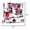 Cama Para Mascotas, Perros, Gatos Con Acolchado Cojín Grueso Y Cómodo 60x60x10 Estampado Inglaterra