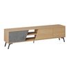 Mueble Tv Fiona | Venprodin | 180 Cm | Roble - Gris