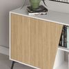 Consola Fiona | Venprodin | 180 Cm | Blanco - Roble