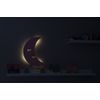 Lámpara De Pared Smiling Moon, 25x3x40 Cm, Color Rosa