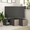 Mueble De Tv De Esquina Con 2 Cajones Y 1 Estante L90 Cm - Compact