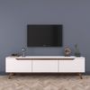 Mueble De Tv 3 Puertas Blanco - L180 Cm