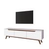 Mueble De Tv 3 Puertas Blanco - L180 Cm