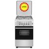 Cocina De Gas F5s40g2i Inox 50 Cm Solthermic