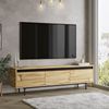 Mueble Luvio Tv Patas De Metal