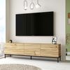 Mueble Luvio Tv Patas De Metal