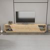 Mueble De Tv 4 Estantes 2 Puertas L240 Cm - Rhodes