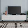 Mueble Tv 4 Puertas L180 Cm - Dune