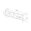 Mueble Tv 4 Puertas L180 Cm - Dune - L 180  X A 29,6  X H 50  Cm