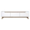 Mueble De Tv 3 Puertas Blanco - L180 Cm