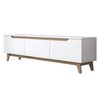 Mueble De Tv 3 Puertas Blanco - L180 Cm