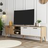 Mueble De Tv 2 Nichos 3 Puertas L180 Cm - Exxen