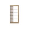 Librería Silomai  75x25x148.6 Cm Color Color Natural Claro, Blanco Vente-unique