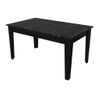 Mesa Fija Perlinea  145x88x75 Cm Color Negro Vente-unique