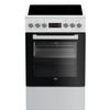 Beko Cocina Vitrocerámica 60l 4 Fuegos Blanca - Fse57302gwc