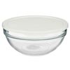 Fiambrera Redonda Con Tapa Chefs Blanco 1,135 L 17,2 X 7,6 X 17,2 Cm (4 Unidades)