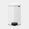 Cubo De Basura Brabantia Pedal Newicon Blanco 12l