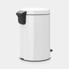 Cubo De Basura Brabantia Pedal Newicon Blanco 12l