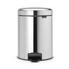 Brabantia Papelera Con Pedal 5l Acero Brillante - 112621