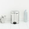 Brabantia Papelera Con Pedal 5l Acero Brillante - 112621